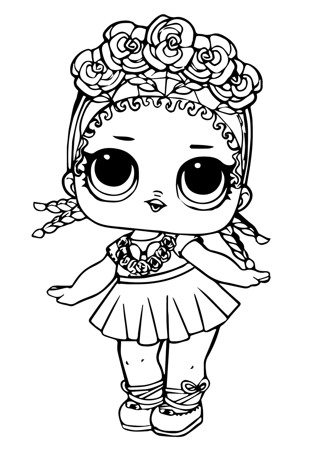 Lol Doll Coloring Pages Free Printable 141