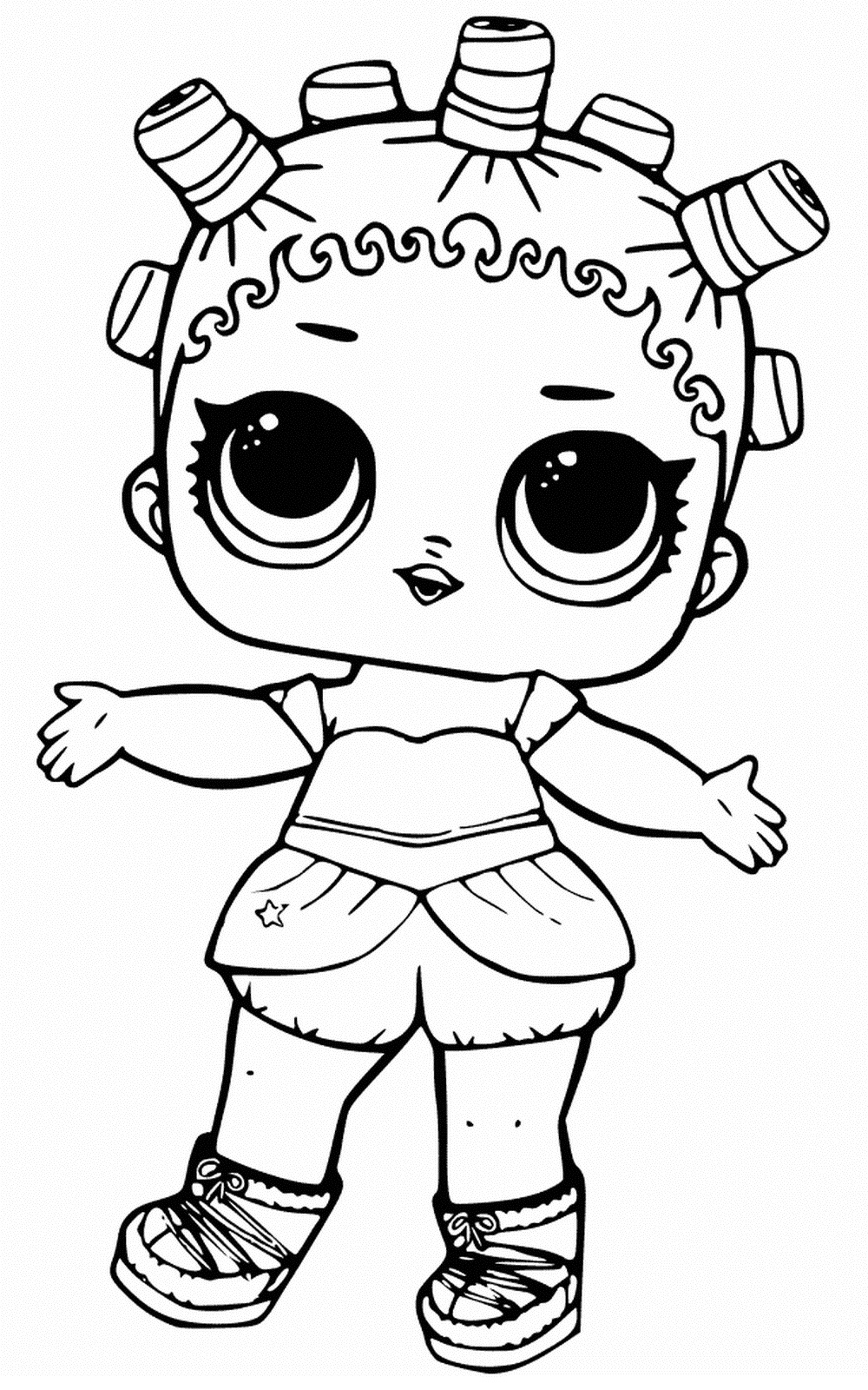 Lol Doll Coloring Pages Free Printable 147