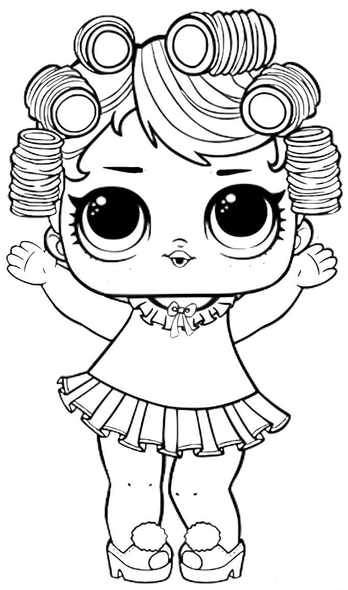 Lol Doll Coloring Pages Free Printable 149