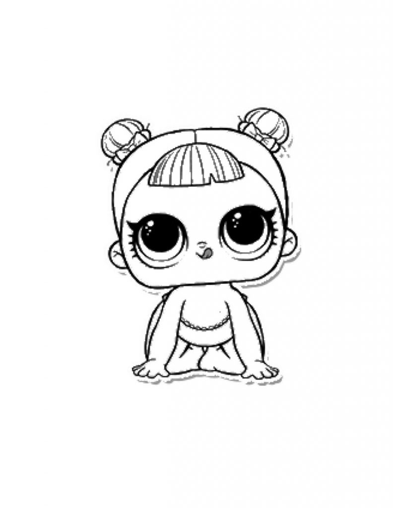 Lol Doll Coloring Pages Free Printable 15