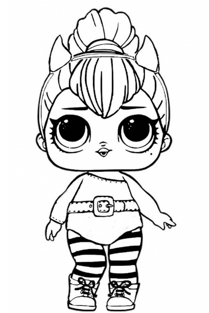 Lol Doll Coloring Pages Free Printable 150