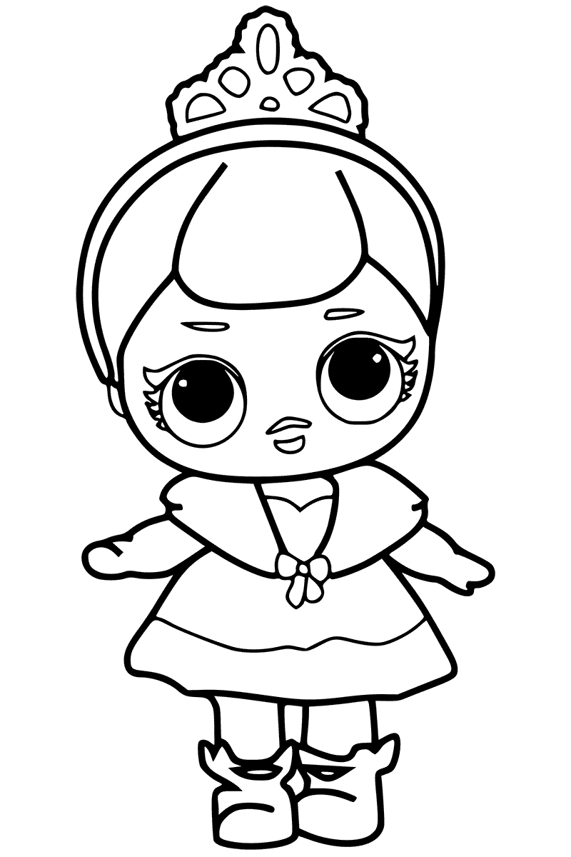 Lol Doll Coloring Pages Free Printable 152