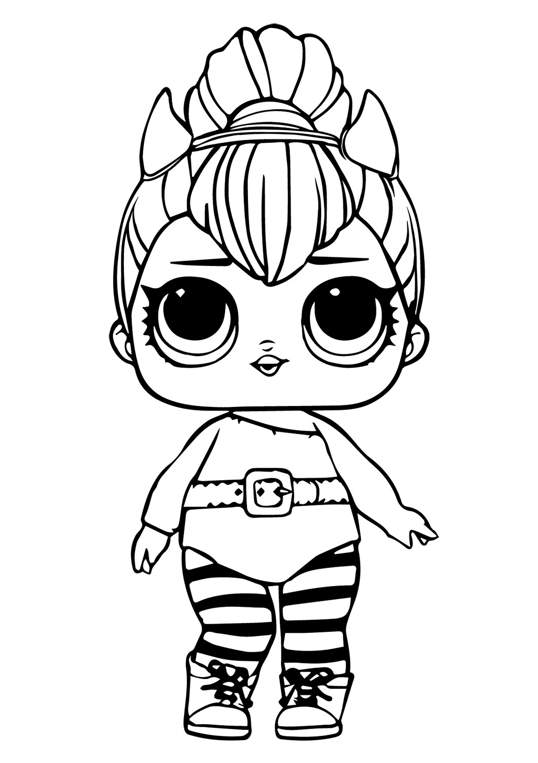 Lol Doll Coloring Pages Free Printable 154