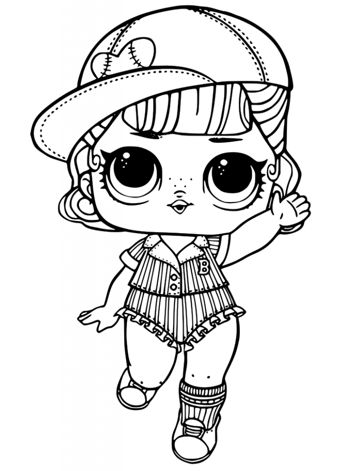 Lol Doll Coloring Pages Free Printable 157