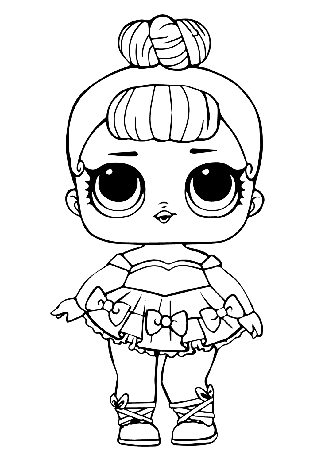 Lol Doll Coloring Pages Free Printable 158