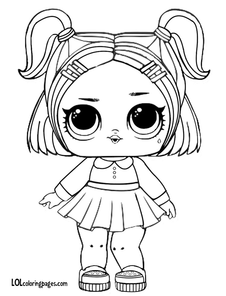 Lol Doll Coloring Pages Free Printable 17