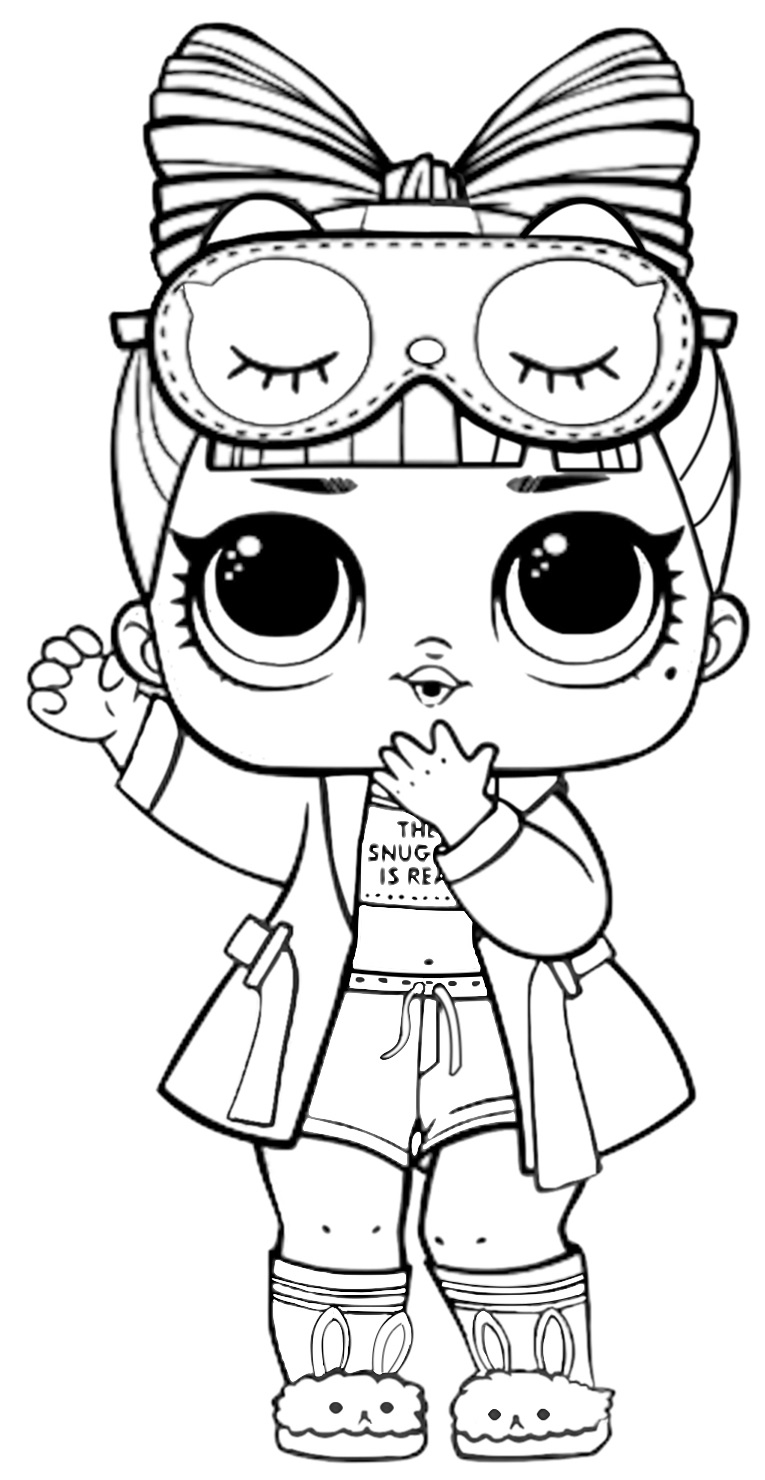 Lol Doll Coloring Pages Free Printable 18