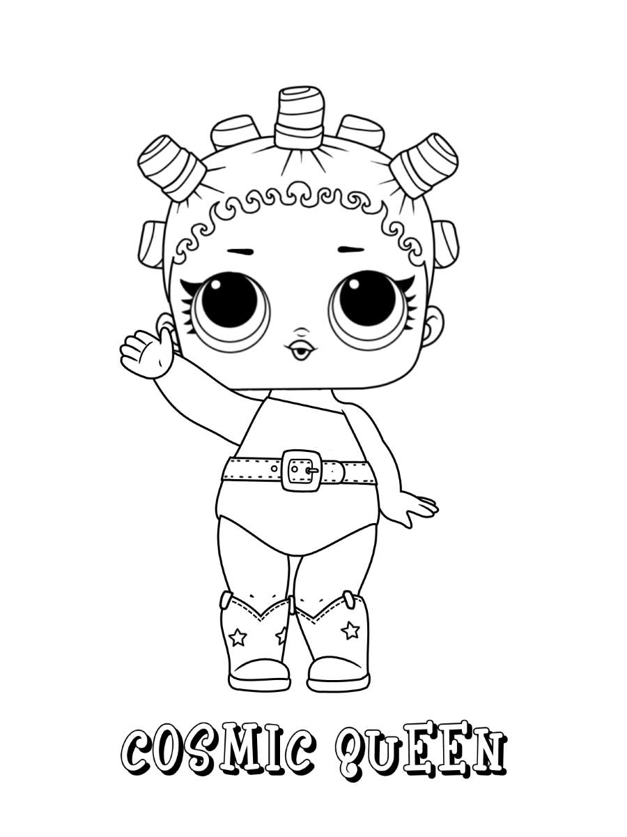 Lol Doll Coloring Pages Free Printable 20