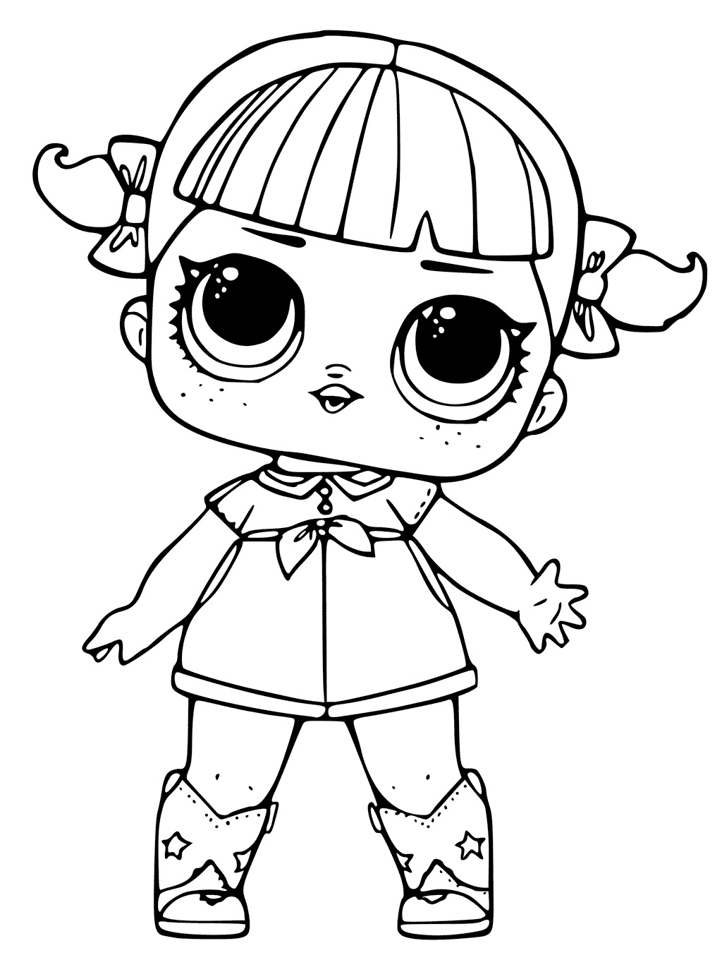 Lol Doll Coloring Pages Free Printable 26