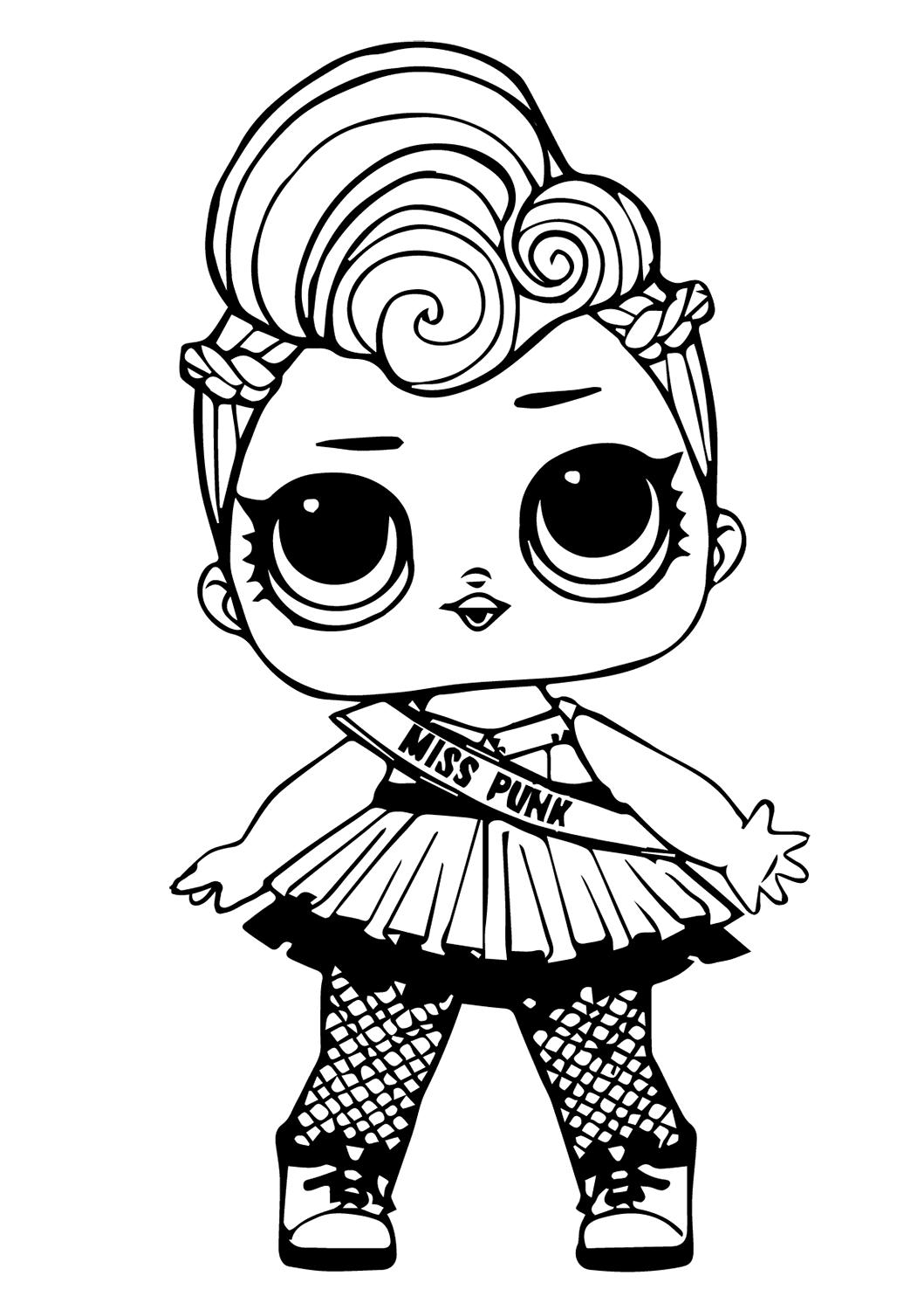 Lol Doll Coloring Pages Free Printable 29