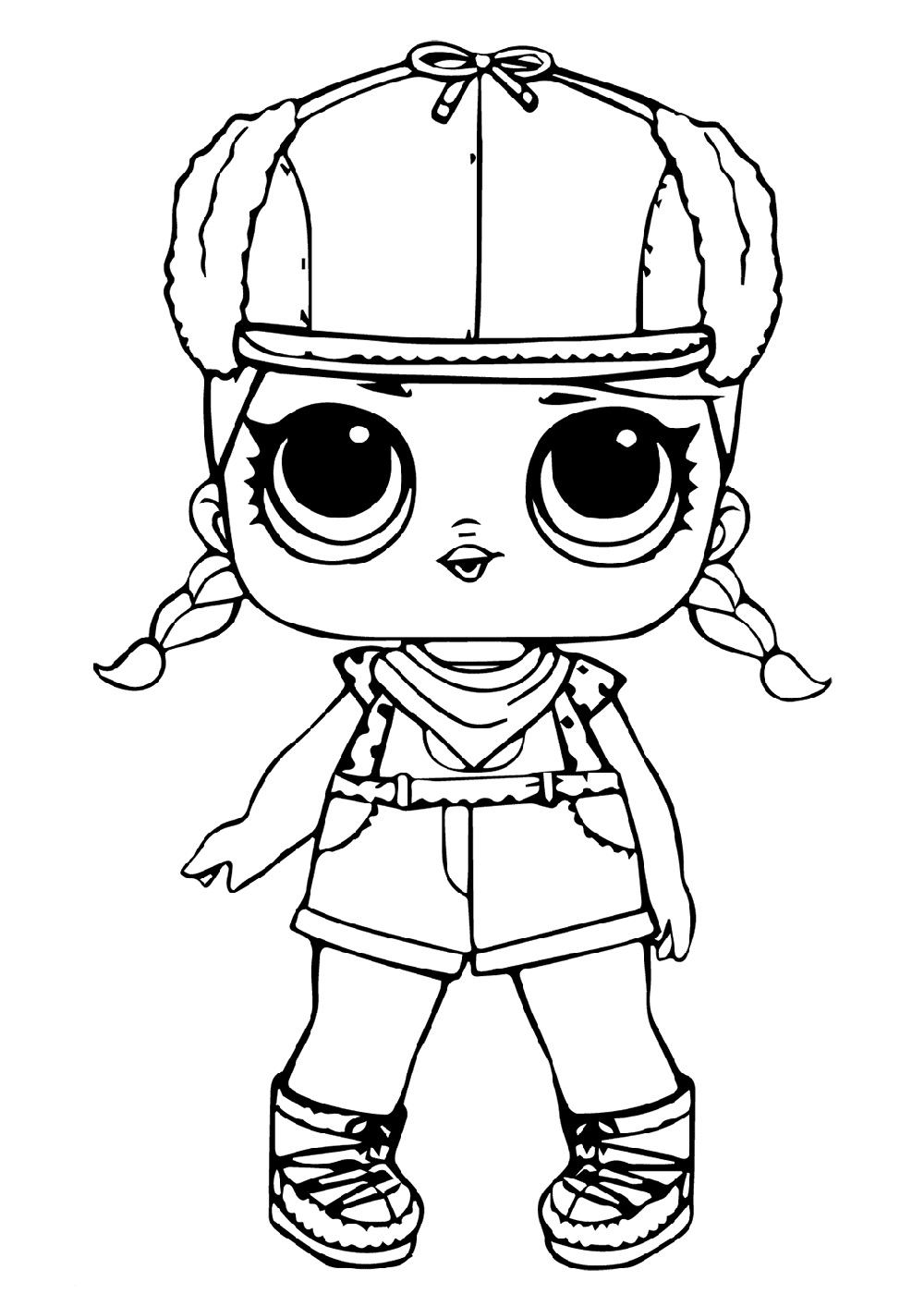 Lol Doll Coloring Pages Free Printable 33