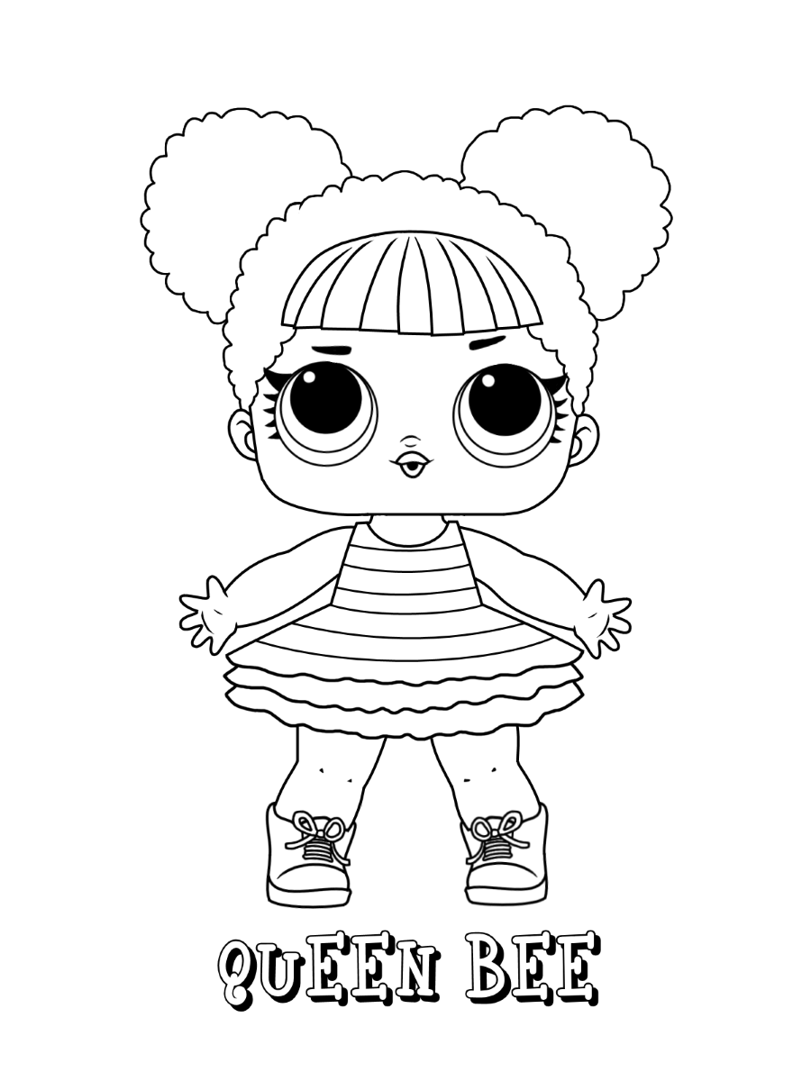 Lol Doll Coloring Pages Free Printable 38