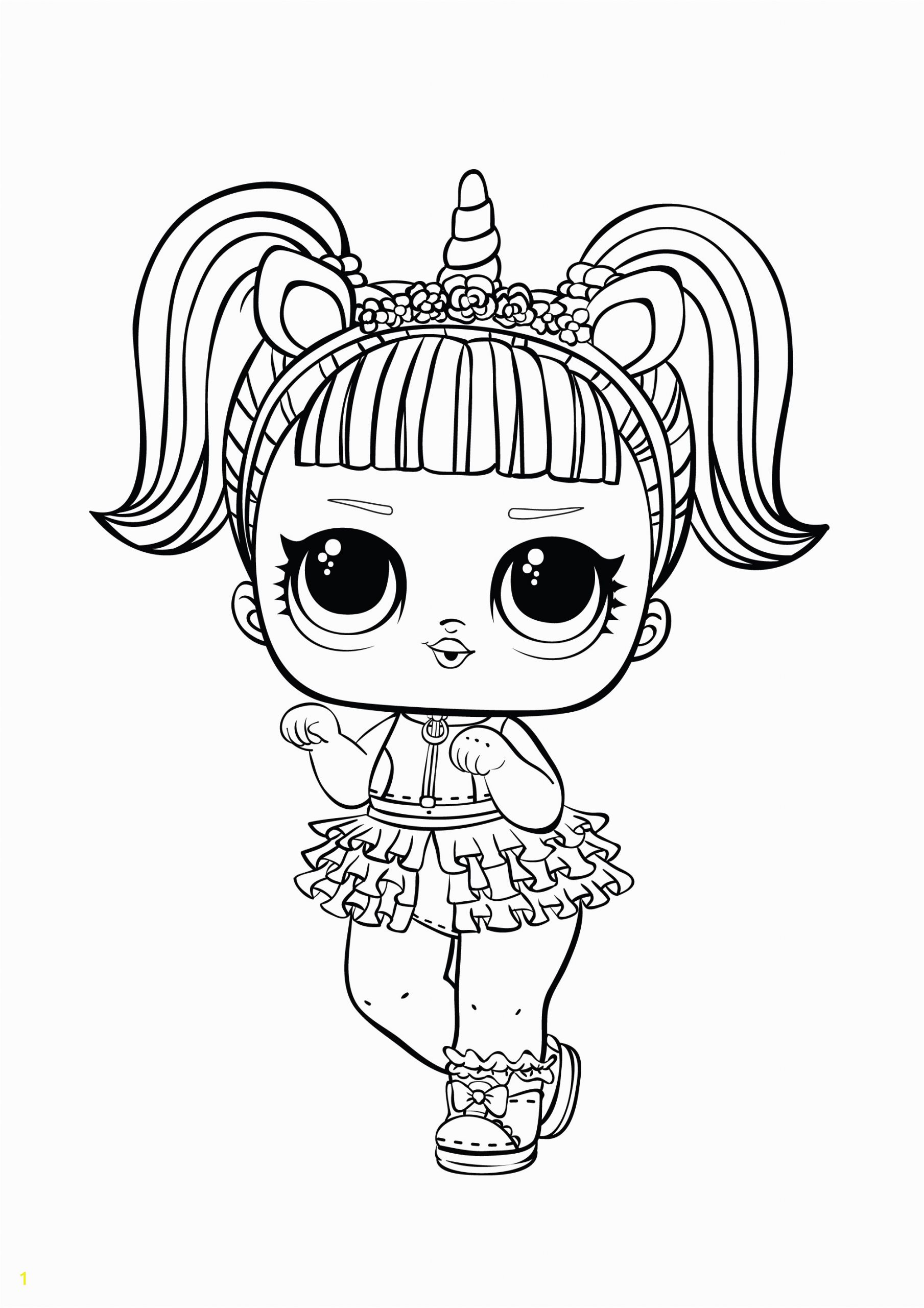 Lol Doll Coloring Pages Free Printable 40