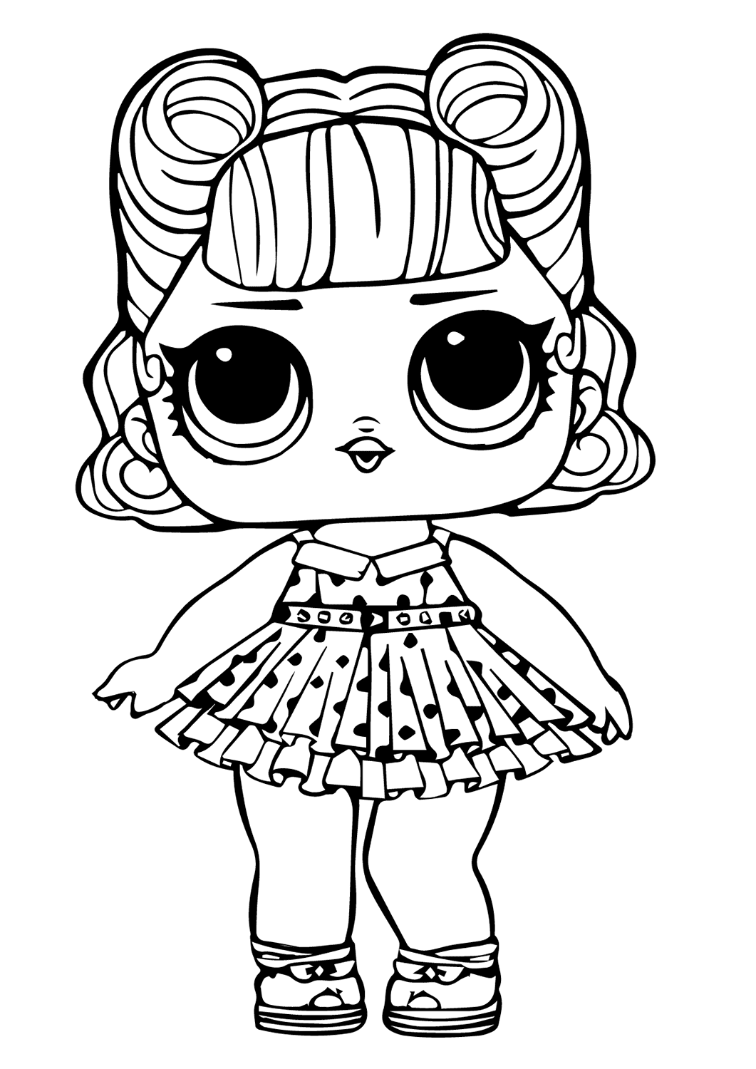 Lol Doll Coloring Pages Free Printable 42