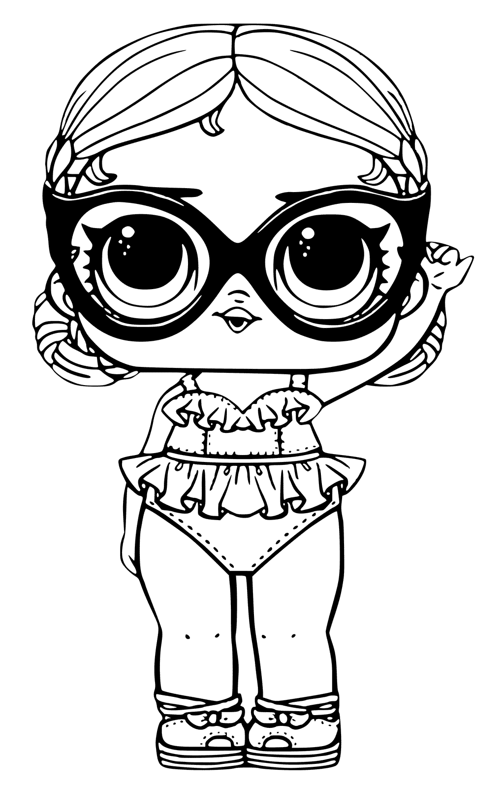 Lol Doll Coloring Pages Free Printable 45