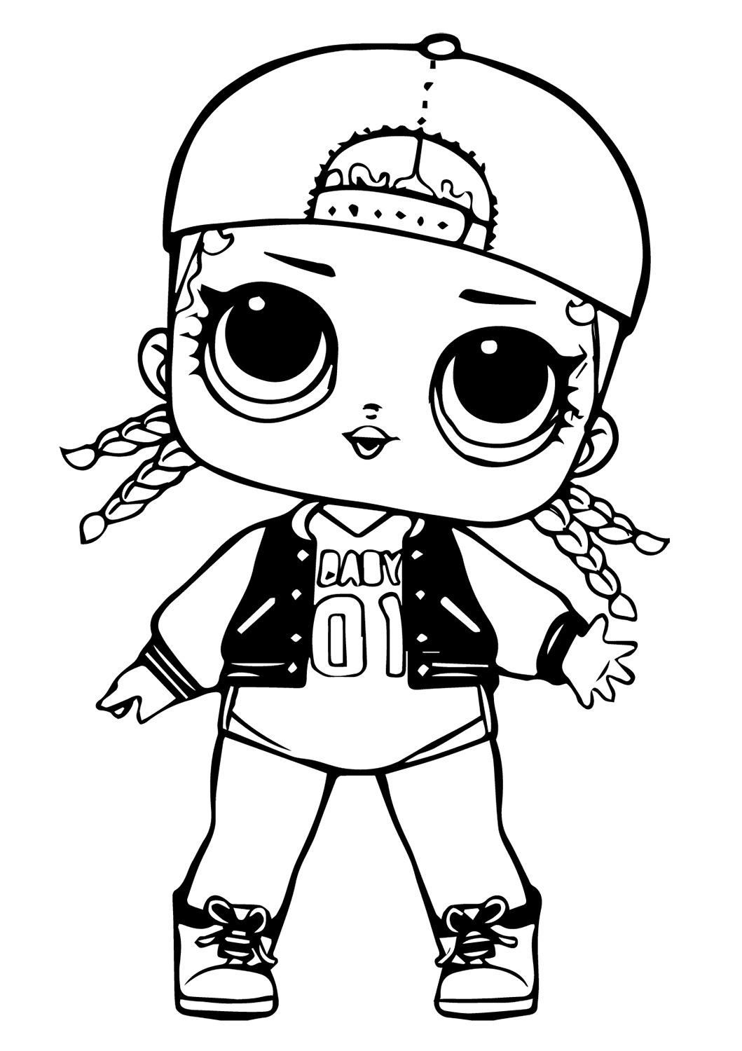 Lol Doll Coloring Pages Free Printable 53