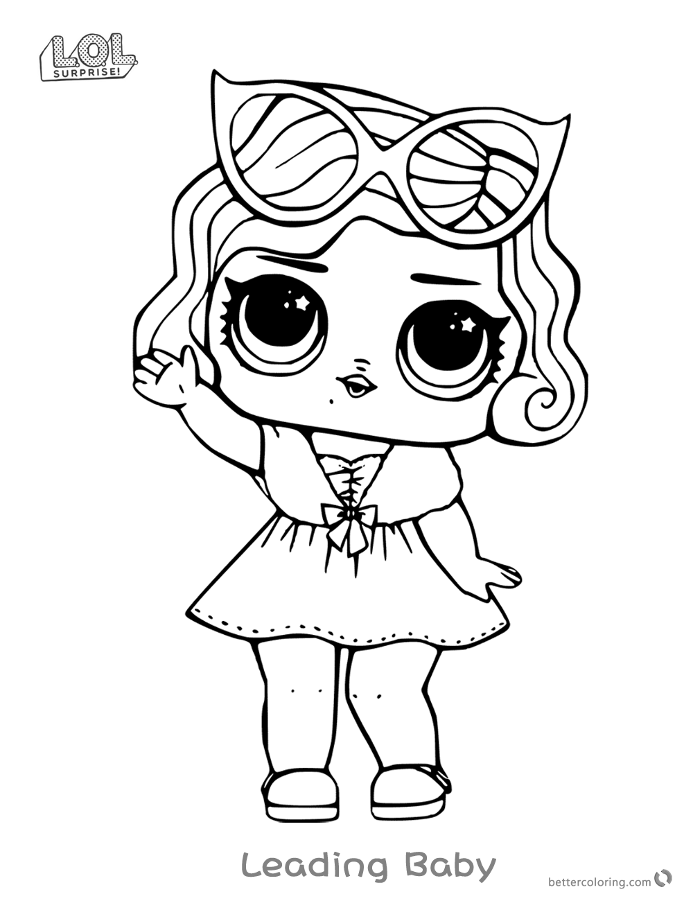 Lol Doll Coloring Pages Free Printable 54