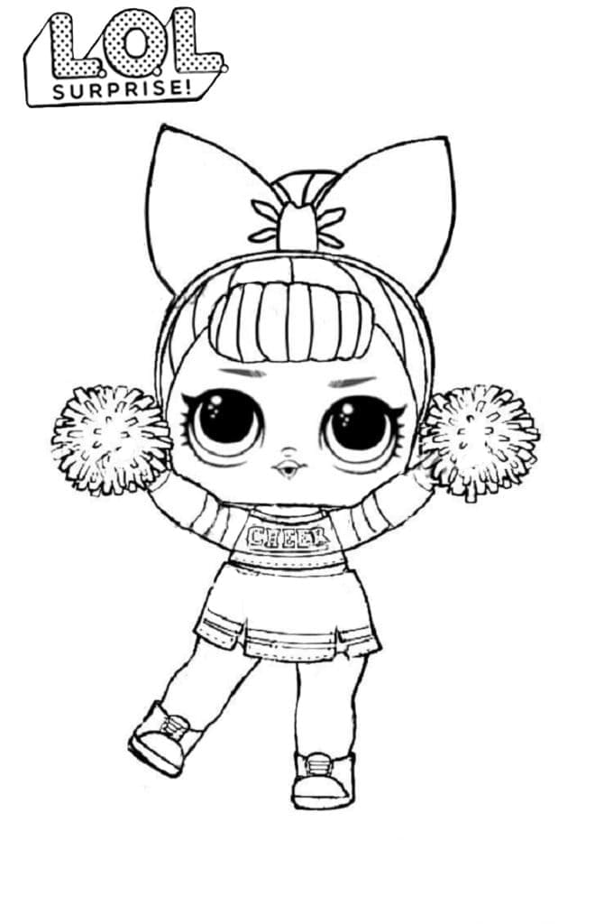 Lol Doll Coloring Pages Free Printable 58