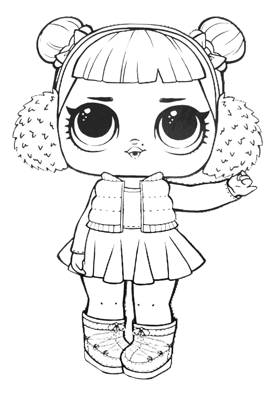 Lol Doll Coloring Pages Free Printable 63