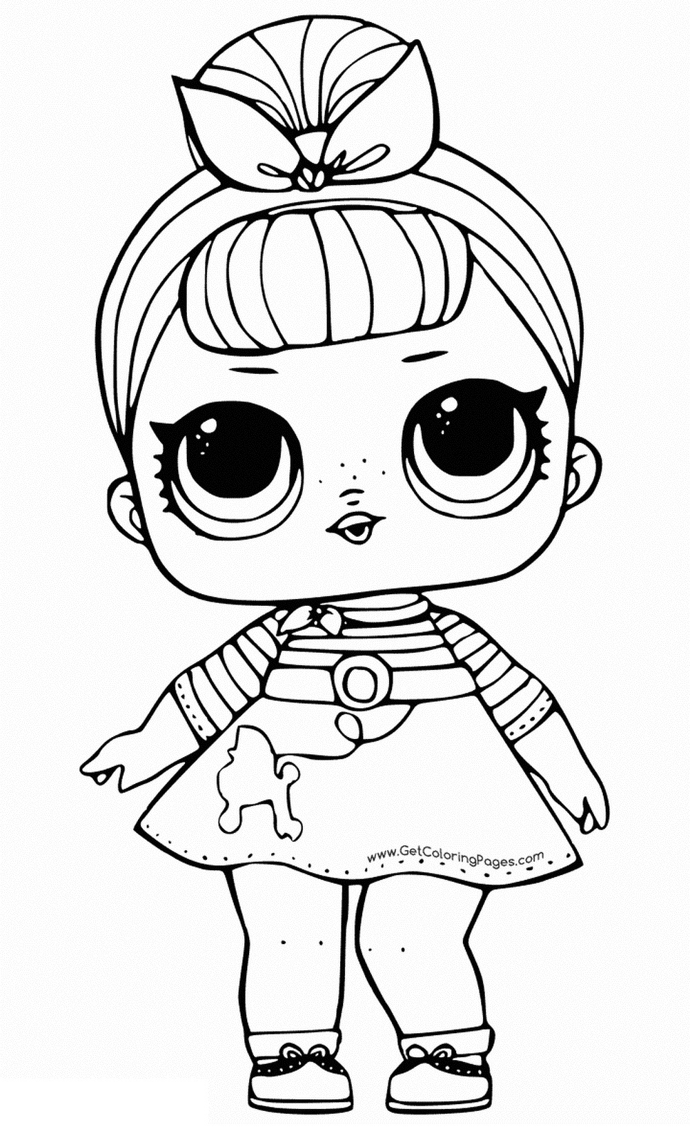 Lol Doll Coloring Pages Free Printable 64