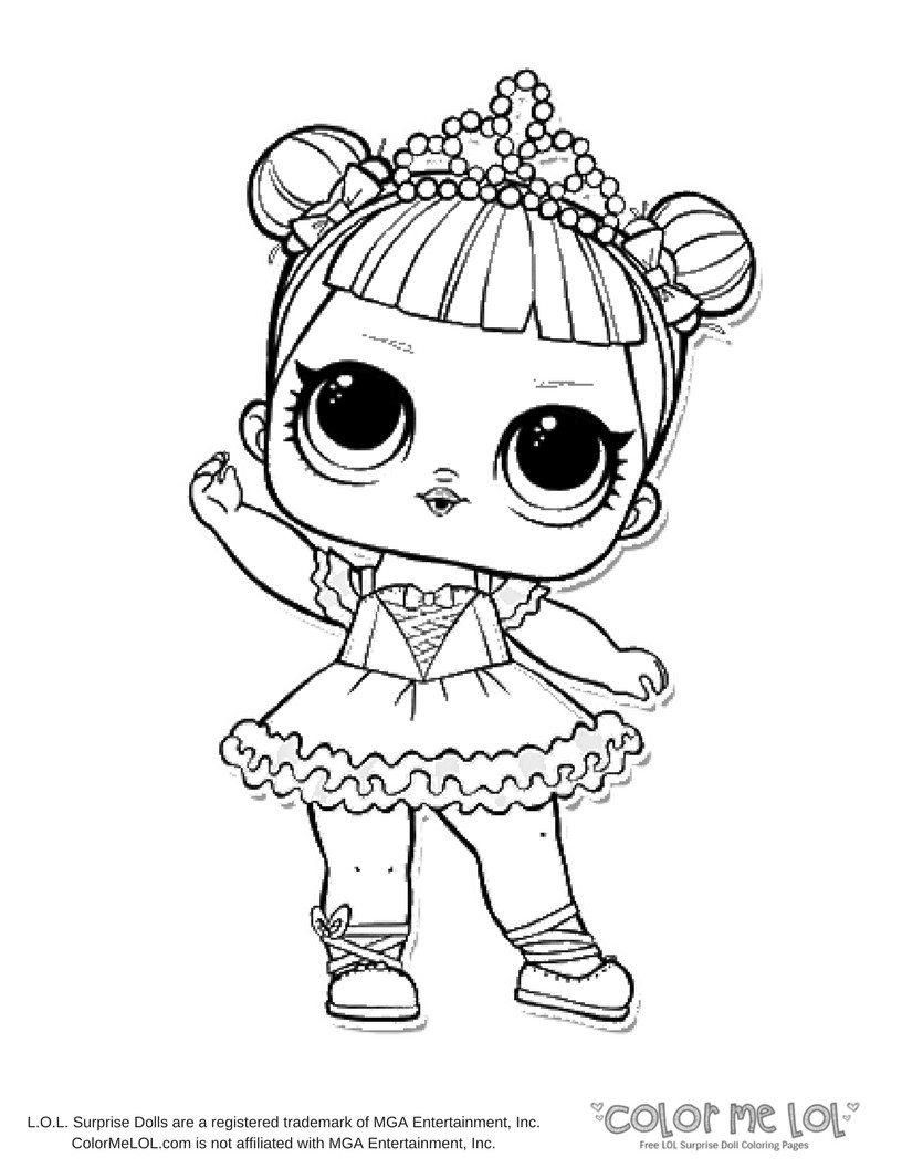 Lol Doll Coloring Pages Free Printable 68