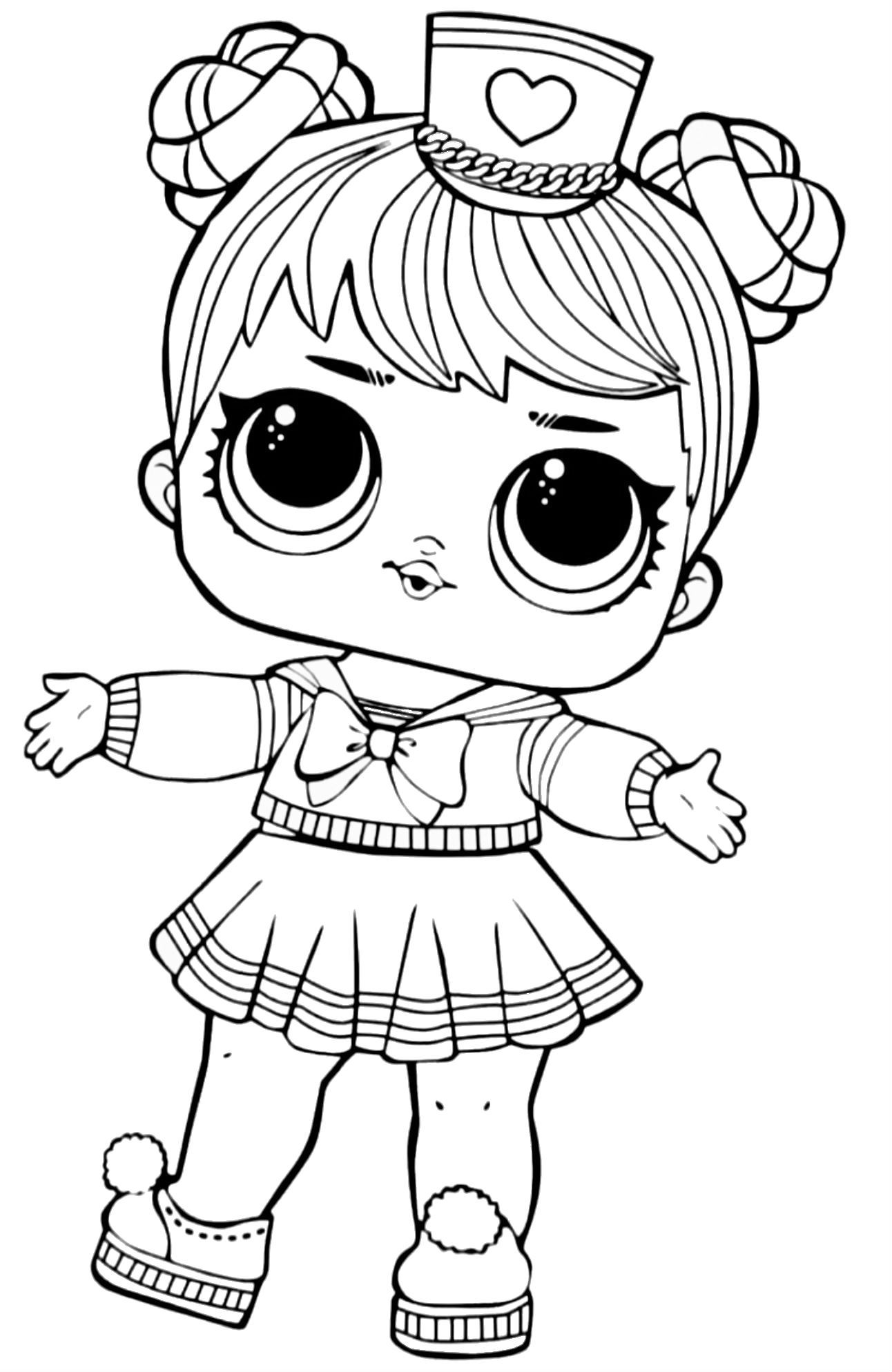 Lol Doll Coloring Pages Free Printable 73