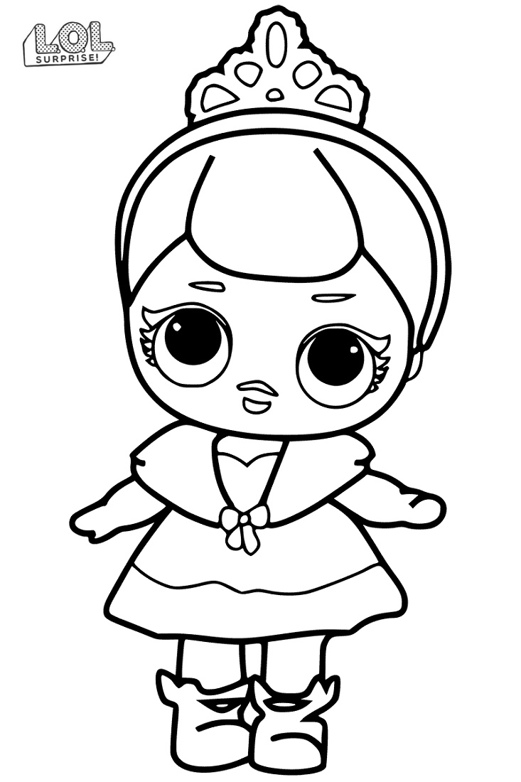 Lol Doll Coloring Pages Free Printable 81