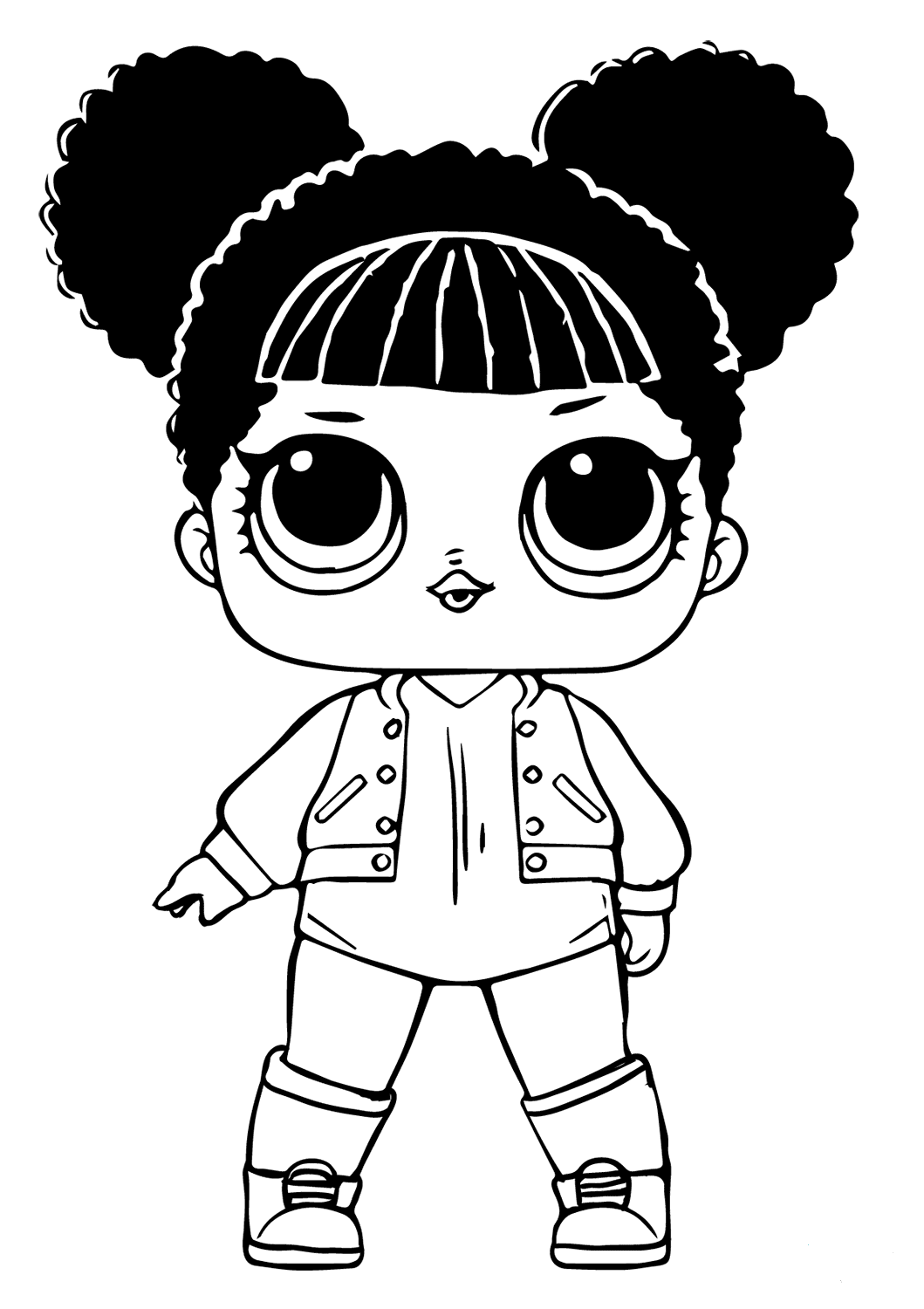 Lol Doll Coloring Pages Free Printable 86