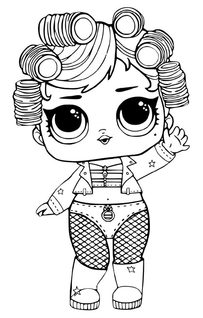 Lol Doll Coloring Pages Free Printable 87