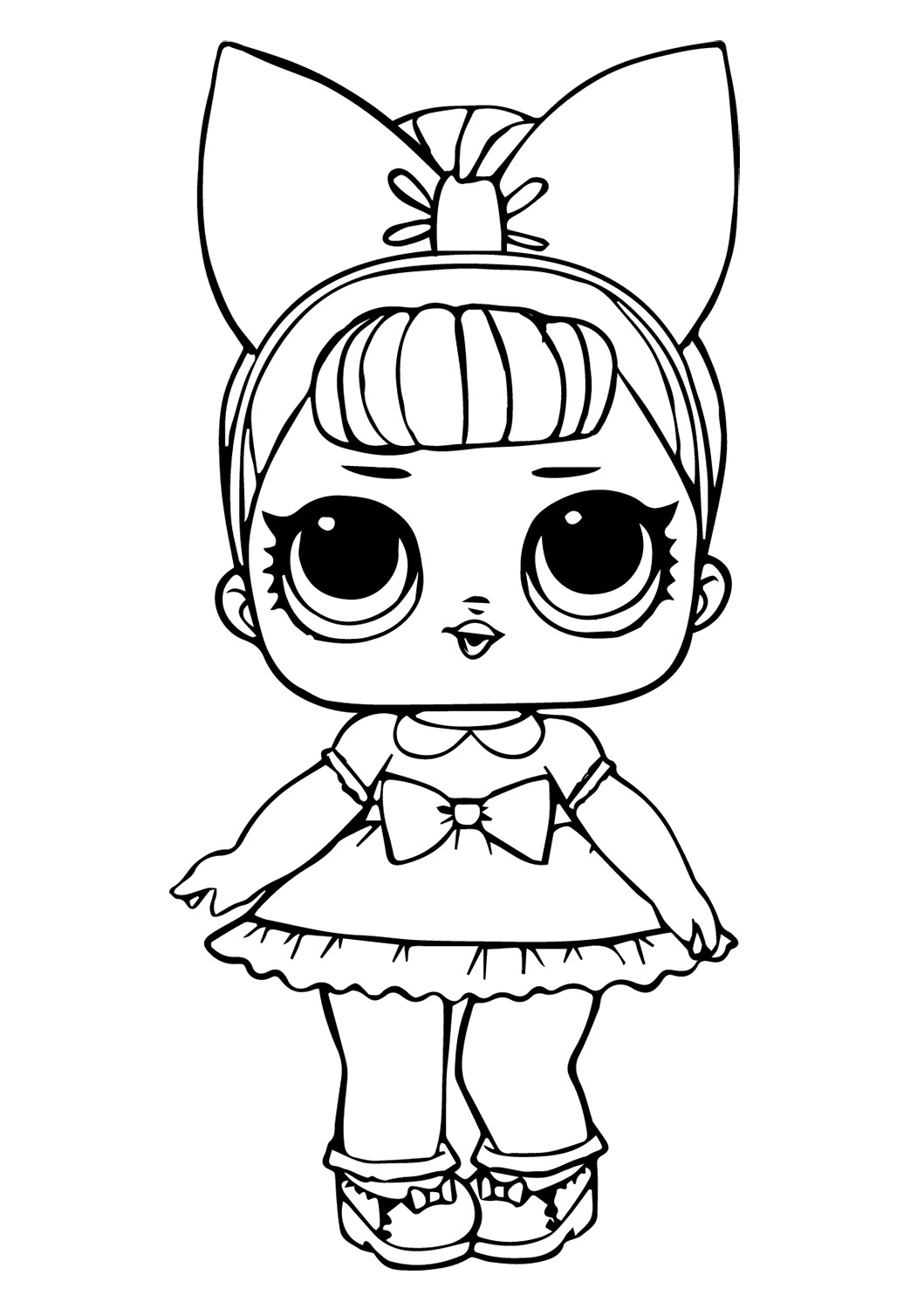 Lol Doll Coloring Pages Free Printable 88