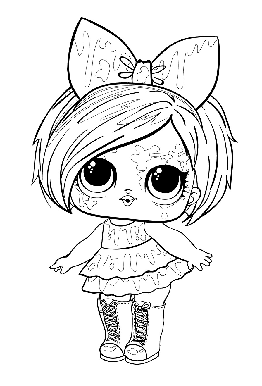 Lol Doll Coloring Pages Free Printable 89