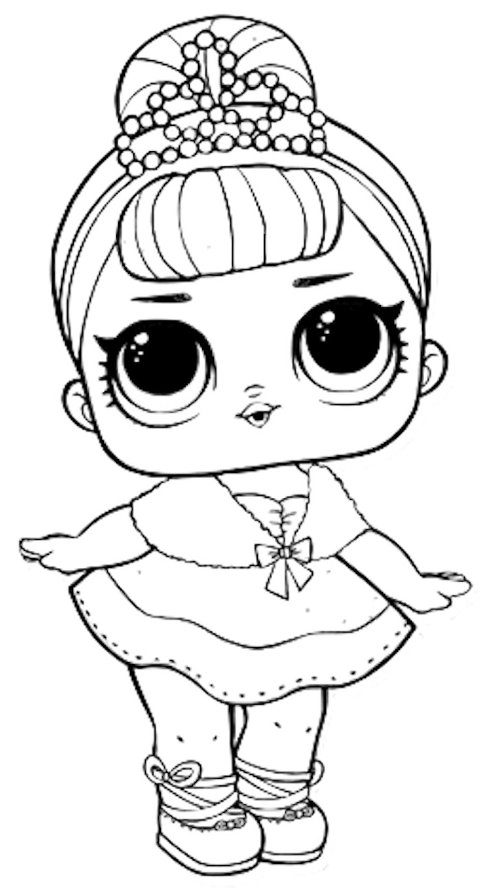 Lol Doll Coloring Pages Free Printable 95