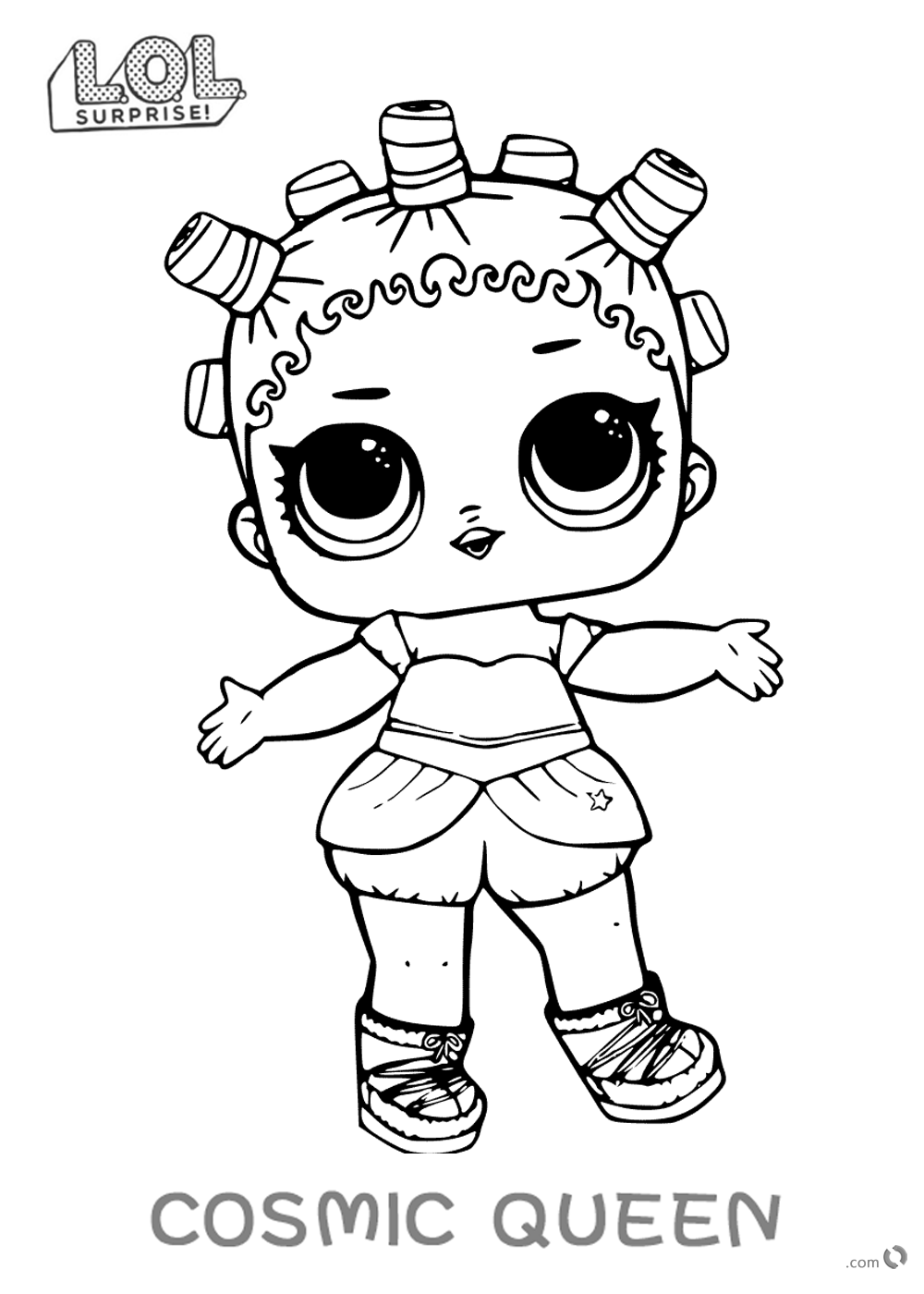 Lol Doll Coloring Pages Free Printable 99