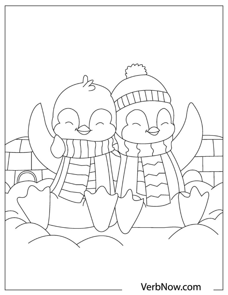 Penguin Coloring Pages Free Printable 101