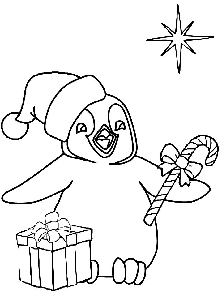 Penguin Coloring Pages Free Printable 103