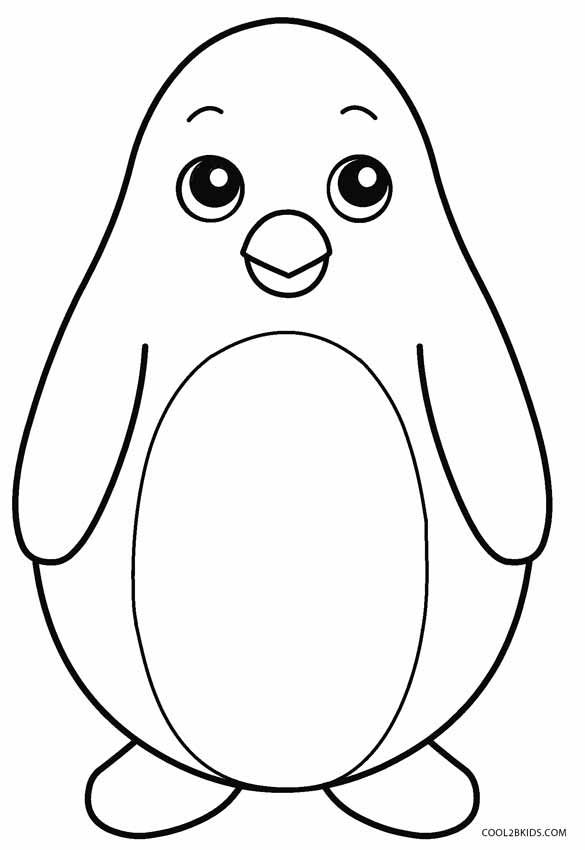 Penguin Coloring Pages Free Printable 11