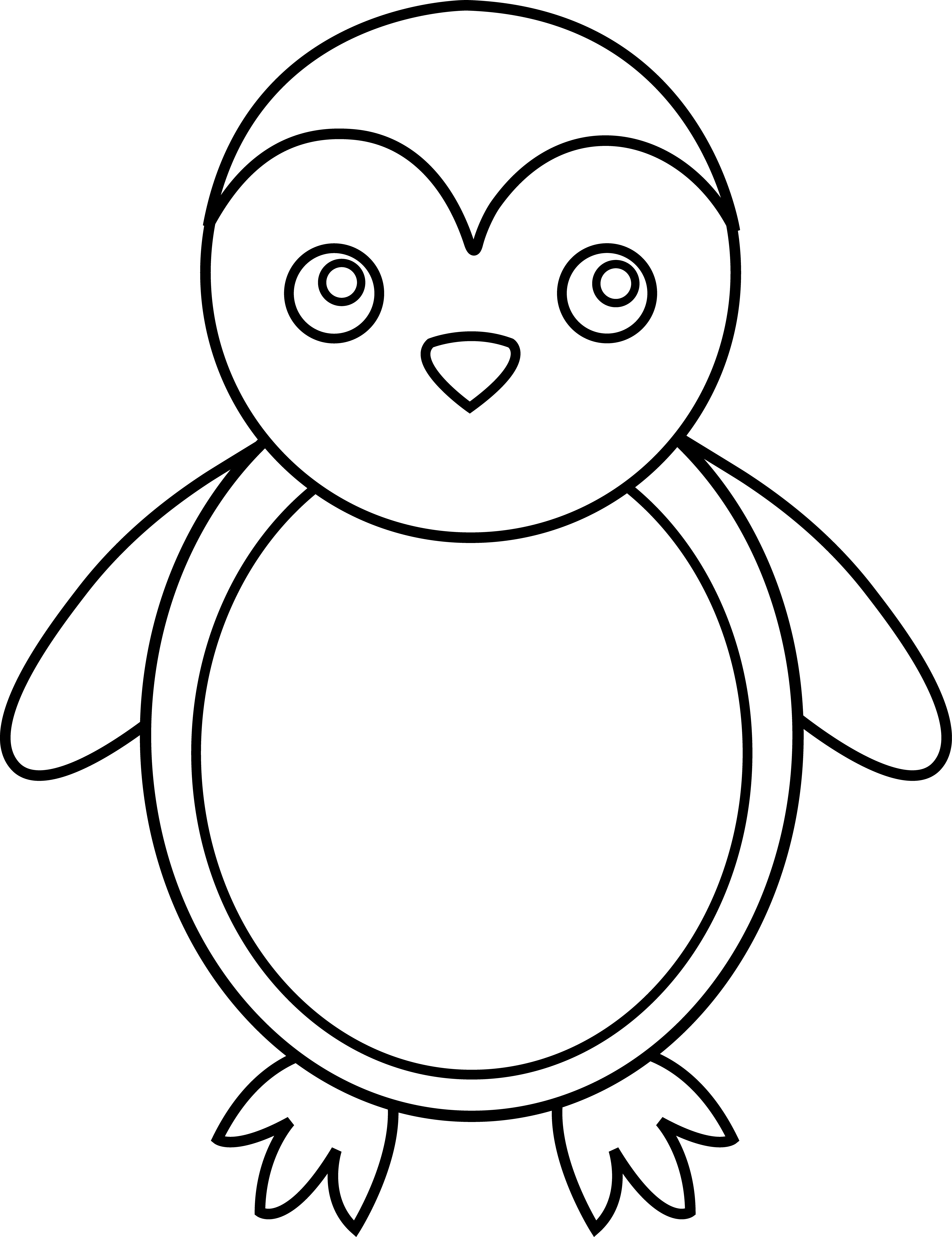 Penguin Coloring Pages Free Printable 29