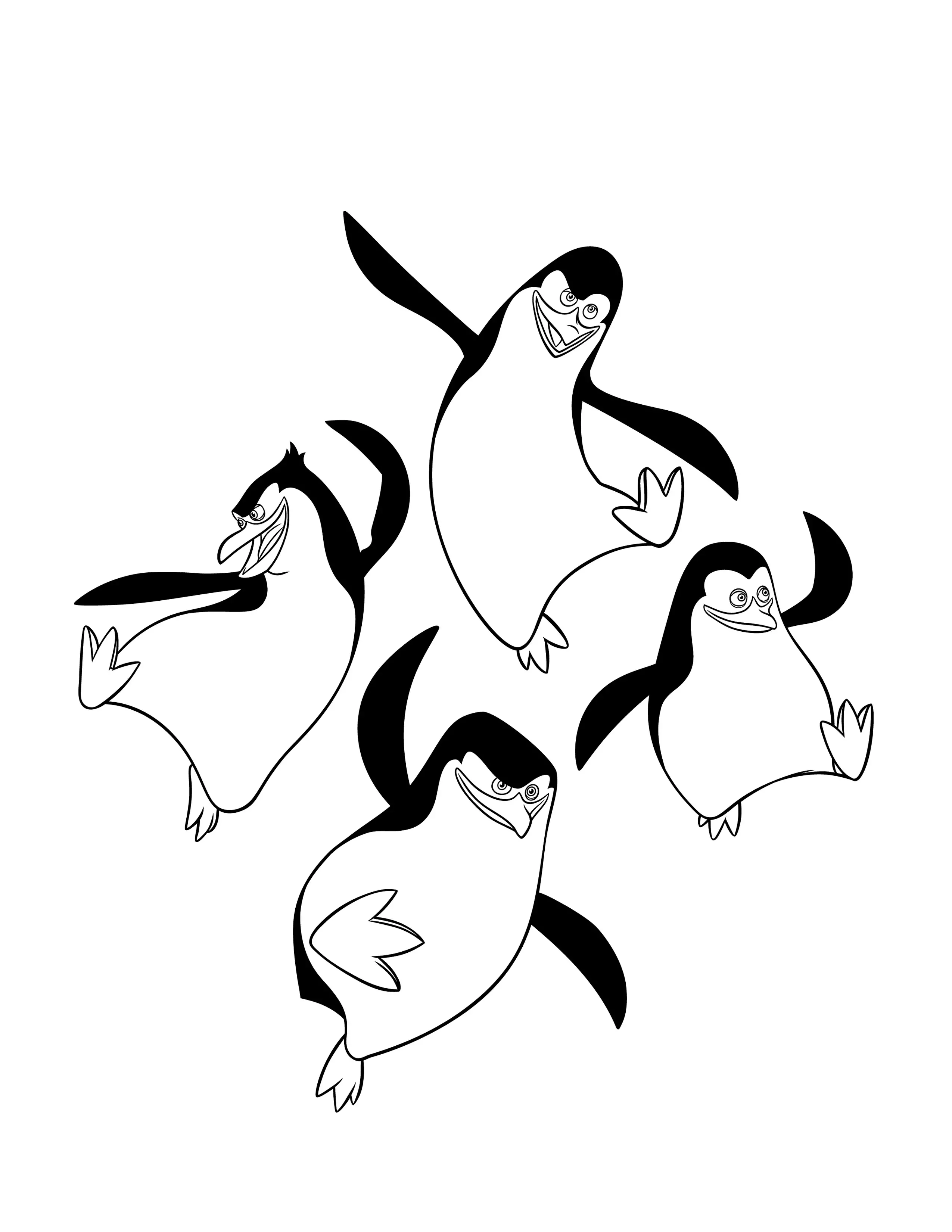 Penguin Coloring Pages Free Printable 51