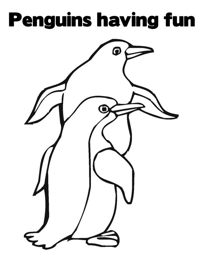 Penguin Coloring Pages Free Printable 52