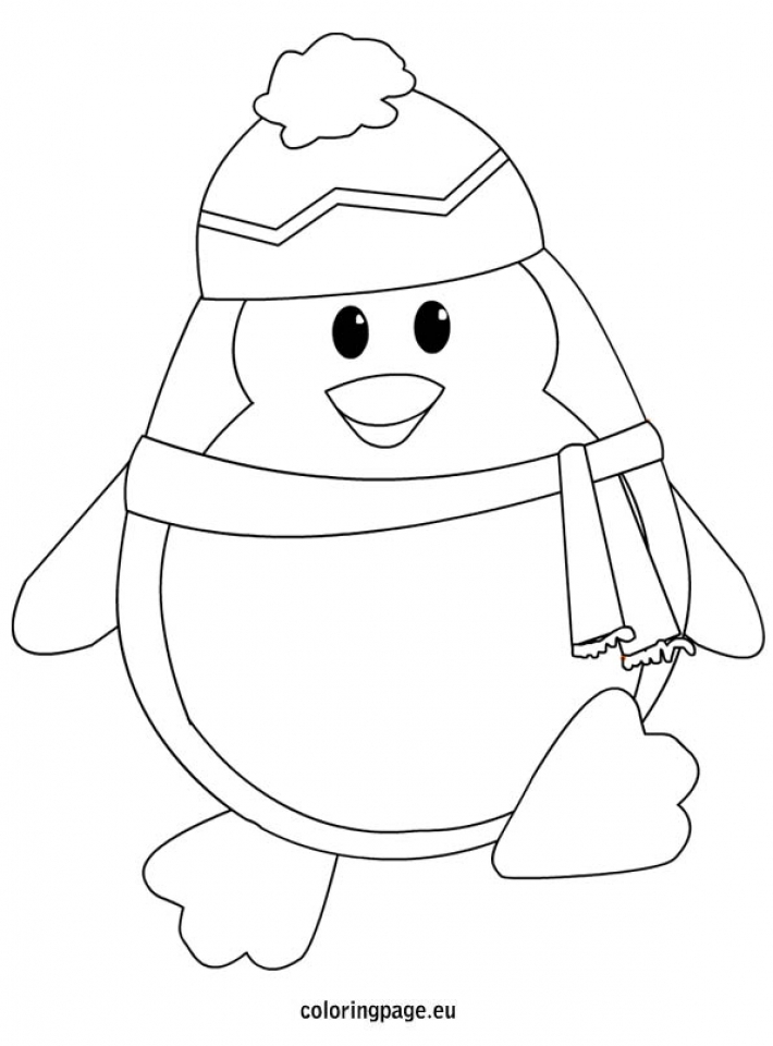 Penguin Coloring Pages Free Printable 53