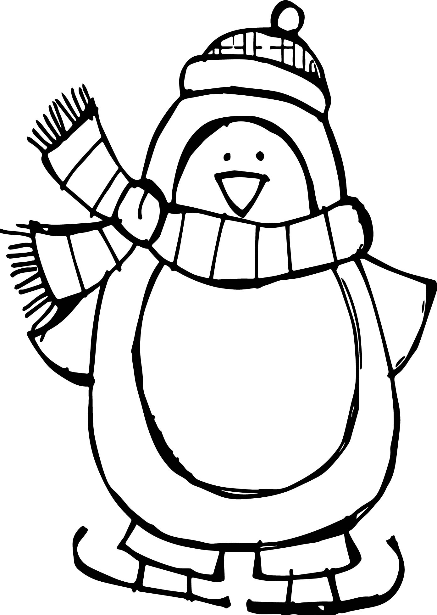 Penguin Coloring Pages Free Printable 57