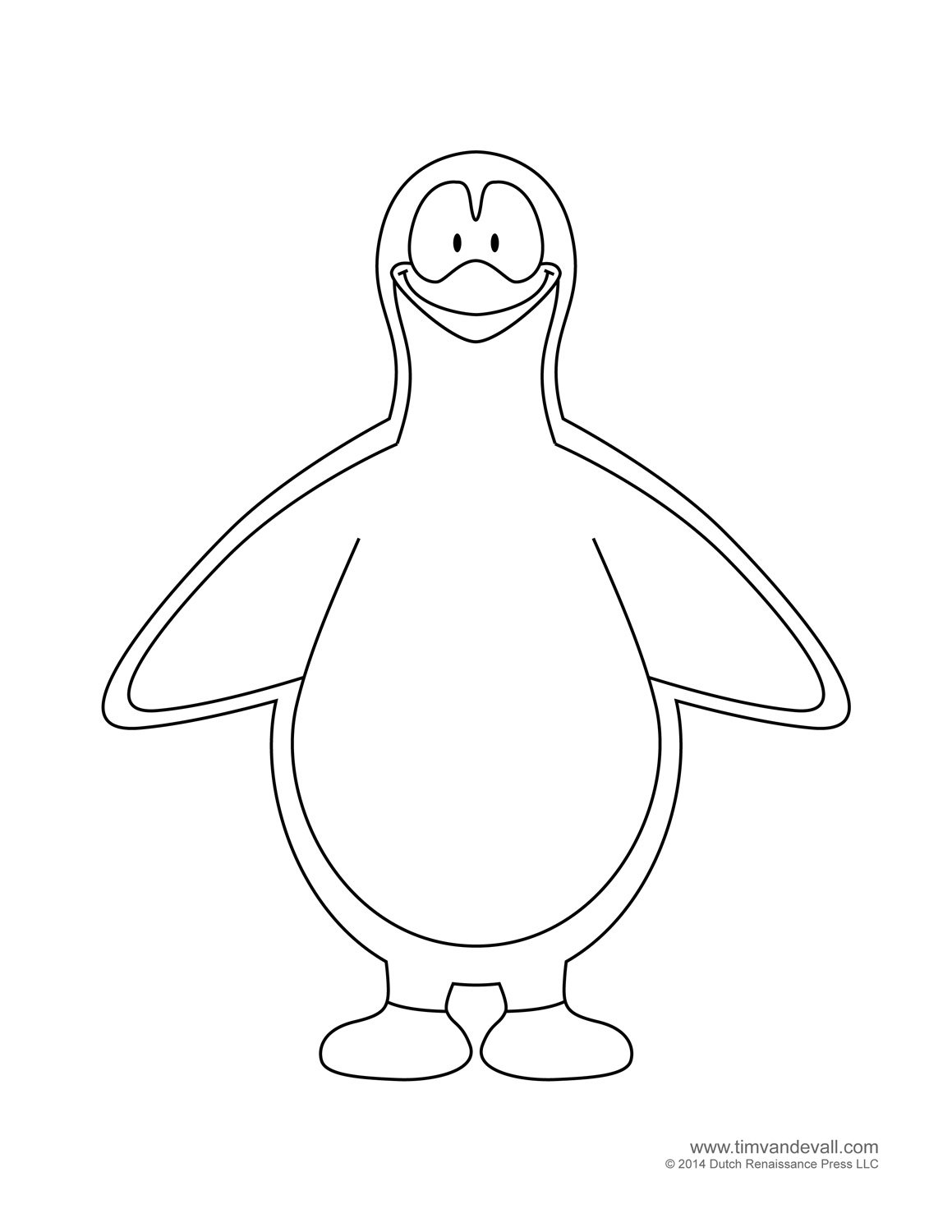 Penguin Coloring Pages Free Printable 67