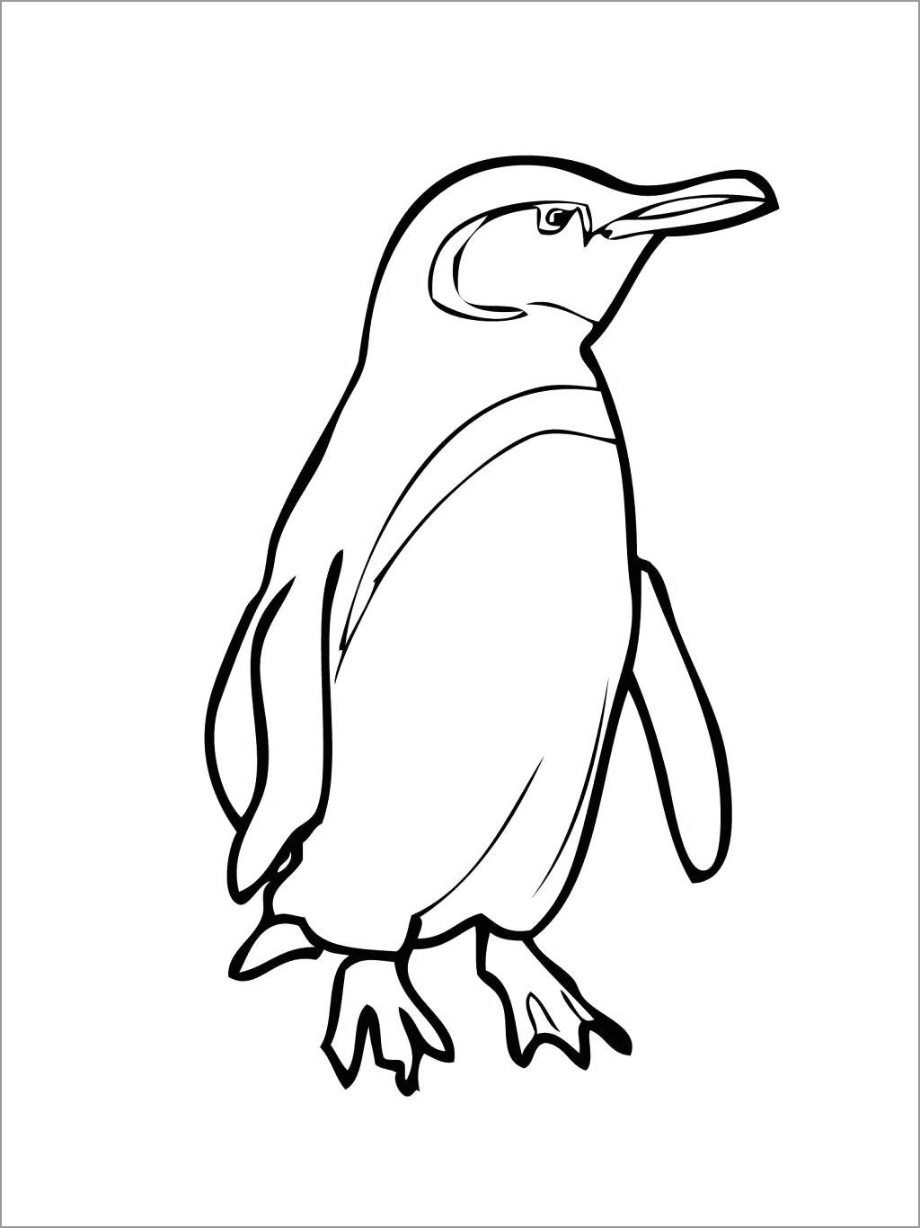 Penguin Coloring Pages Free Printable 69