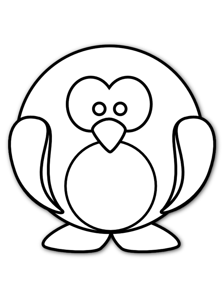 Penguin Coloring Pages Free Printable 72