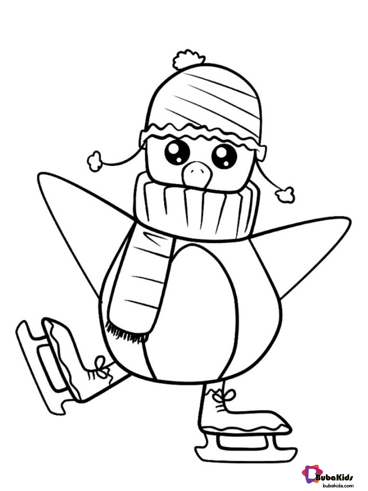 Penguin Coloring Pages Free Printable 75