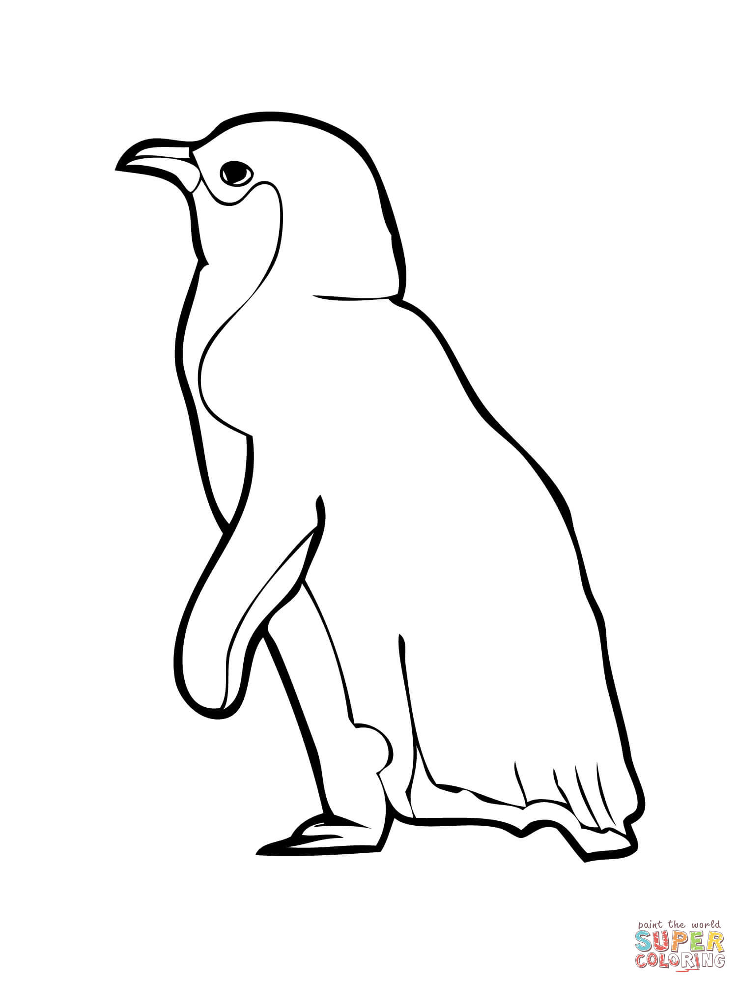 Penguin Coloring Pages Free Printable 77