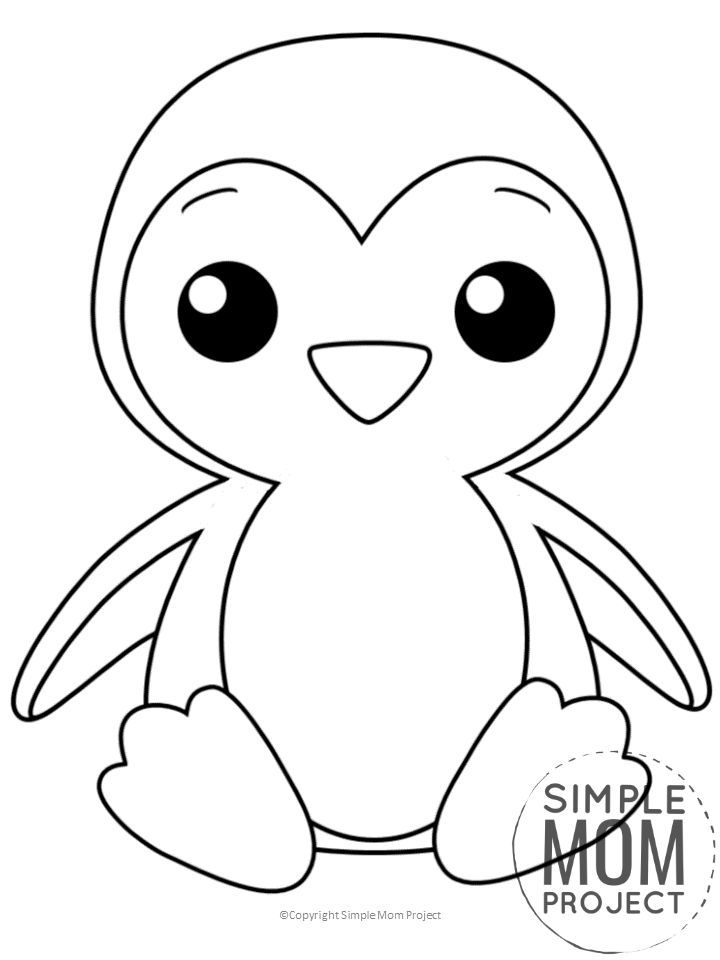 Penguin Coloring Pages Free Printable 78