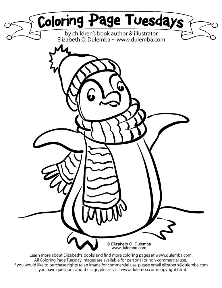 Penguin Coloring Pages Free Printable 79