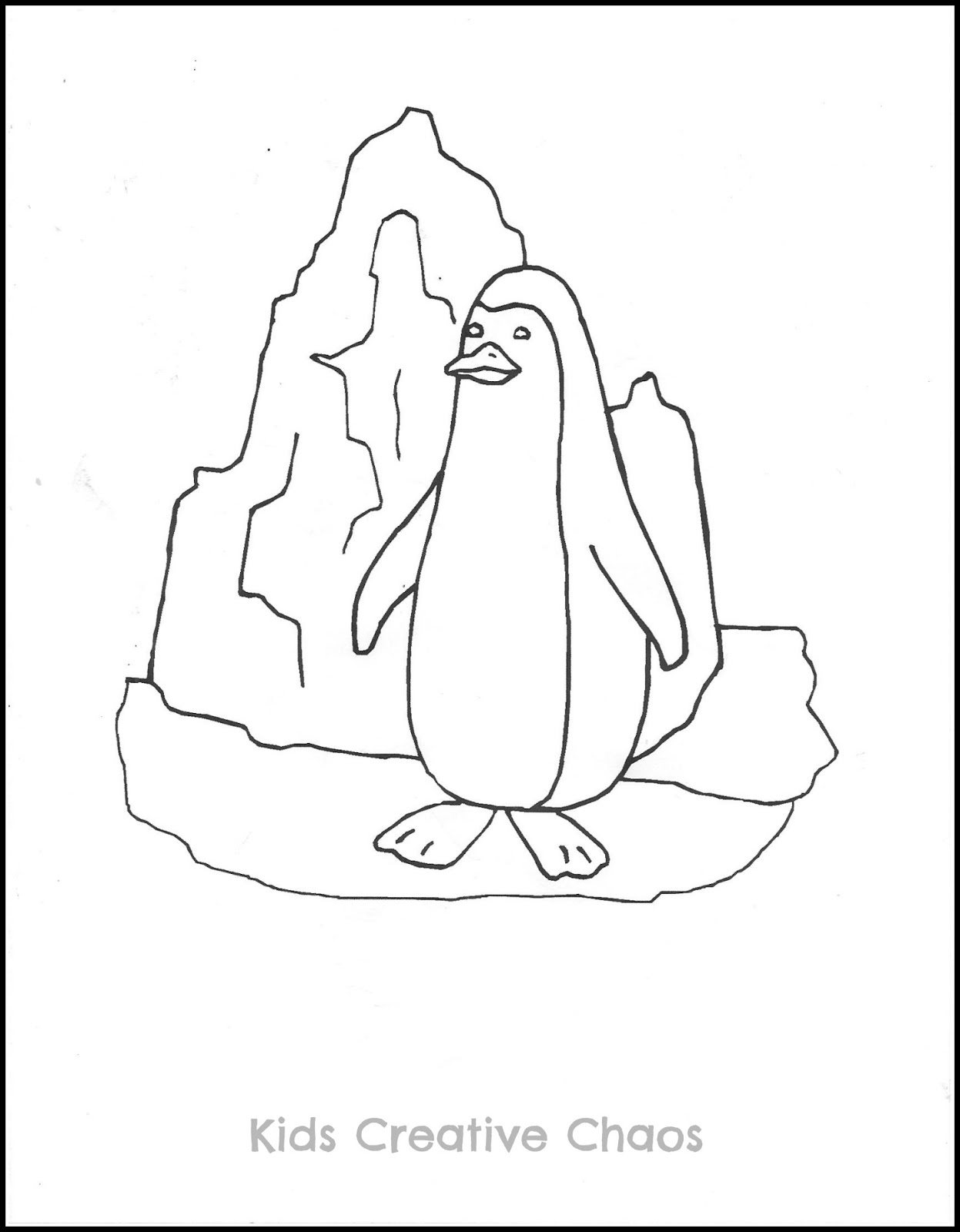 Penguin Coloring Pages Free Printable 81