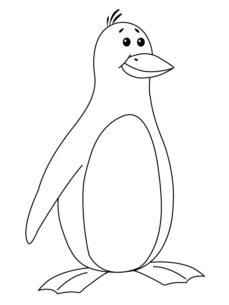 Penguin Coloring Pages Free Printable 84